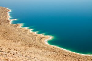 dead sea, jordanian coast, lowest point on earth