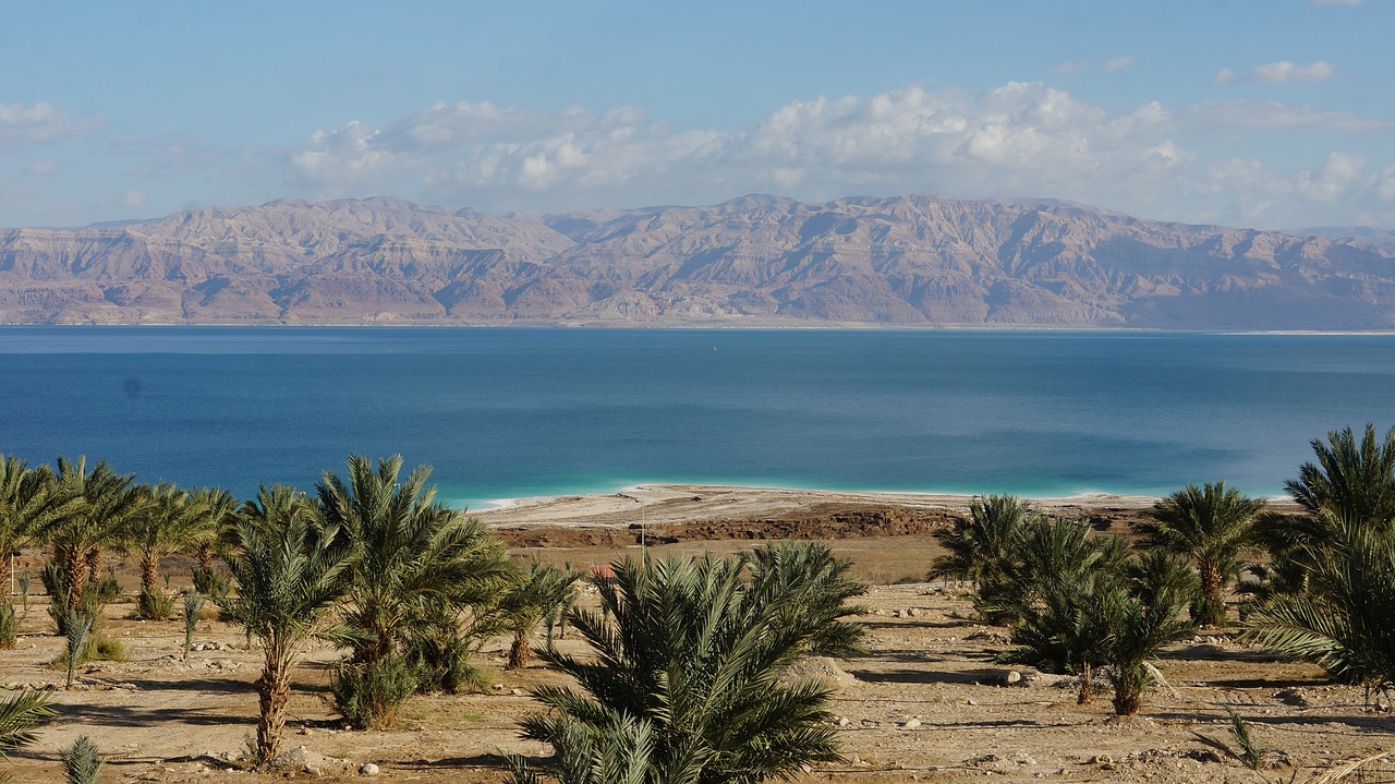 israel, dead sea, landscape